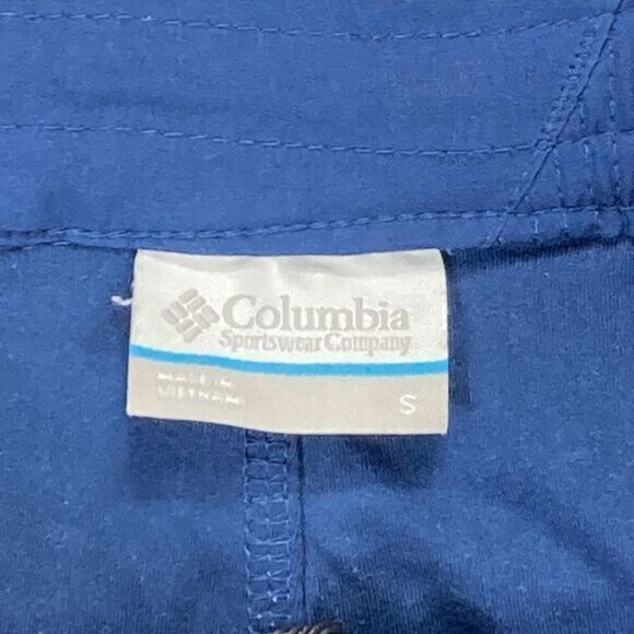 COLUMBIA PFG Cargo Skort Women Small Blue Golf Tennis Athletic Performance Skirt - Picture 11 of 13